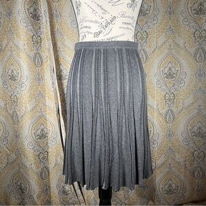 Max Studio Dark Grey A-line Skirt - Size Small
